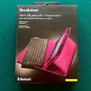 Brookstone Mini Blutooth Keyboard Case